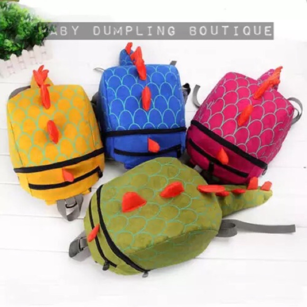 Kids Dinosaur Backpacks w/Leash